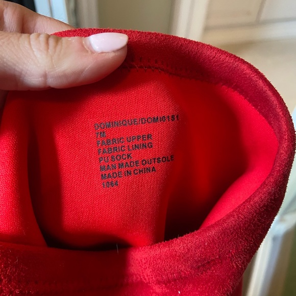 Steve Madden red thigh high boots - Picture 4 of 4